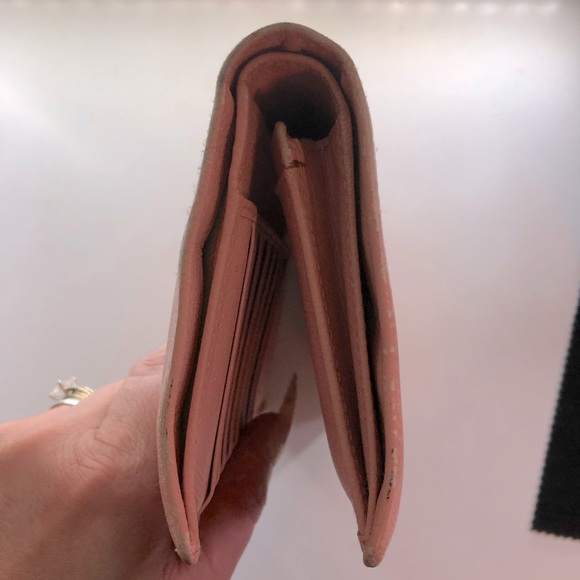 🩷 Chanel CoCo Button Pink Caviar Leather Flap Wallet Long Clutch FULL INCLUSION - Picture 9 of 14